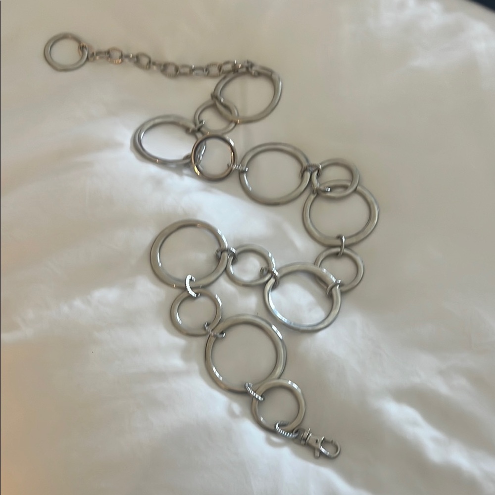 Silver Chain Link Belt